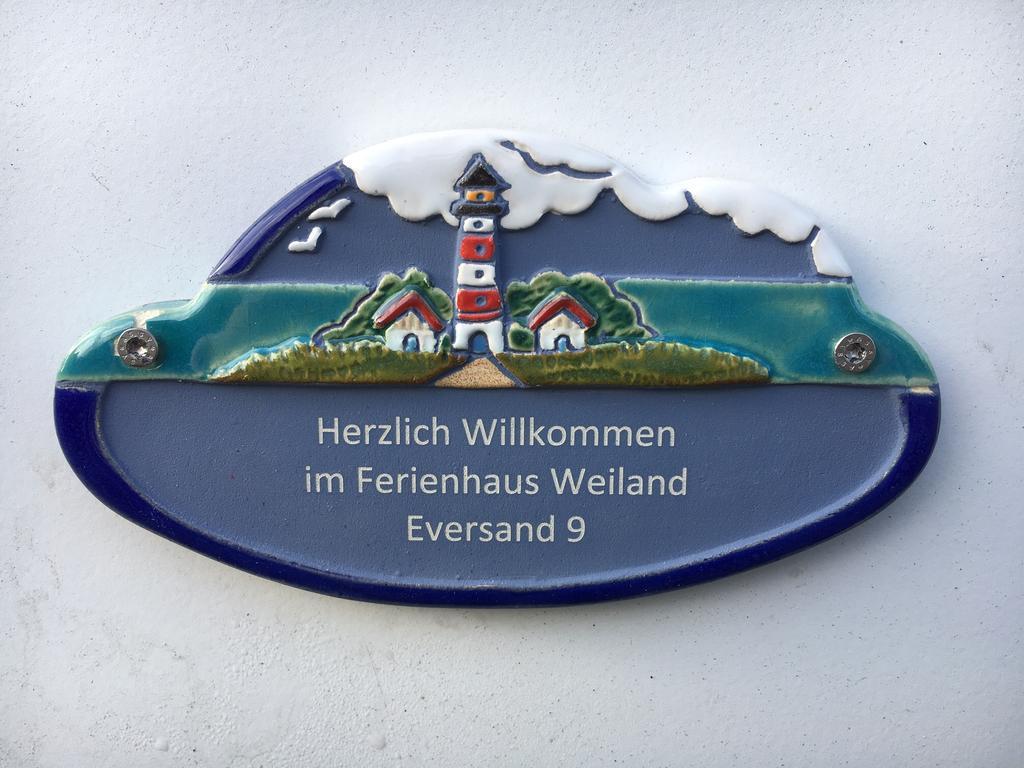 Ferienhaus Strandrauber Dorum Neufeld Zewnętrze zdjęcie